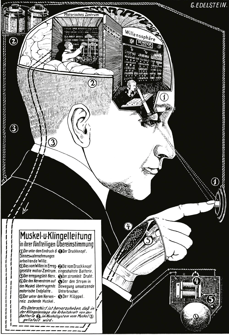 Illustration for article titled Fritz Kahn's Whimsical Infographics Turn People Into Contraptions